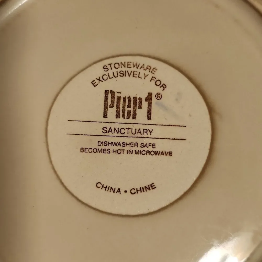 Pier 1 Sanctuary Salad Plate 8 3/8